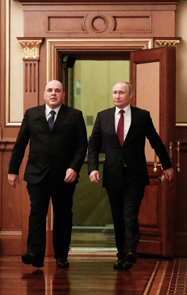 Путин назначи новото руско правителство