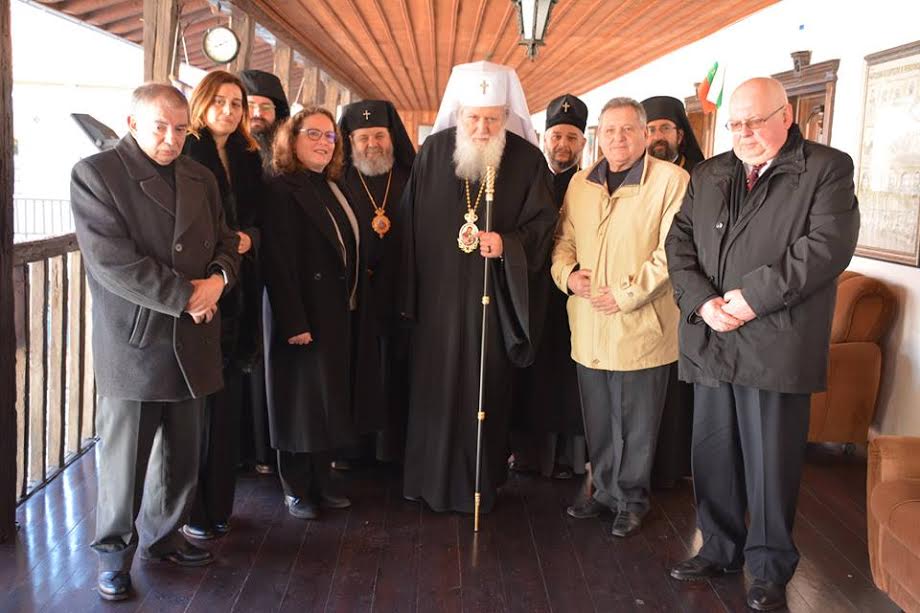 Израелският посланик и еврейската общност почетоха Патриарх Кирил и Екзарх Стефан