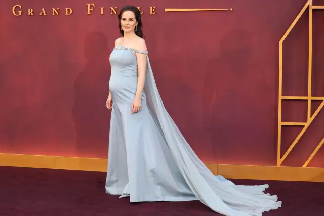 Мишел Докъри, звездата от „Имението Даунтън“,  стана майка на 44 години