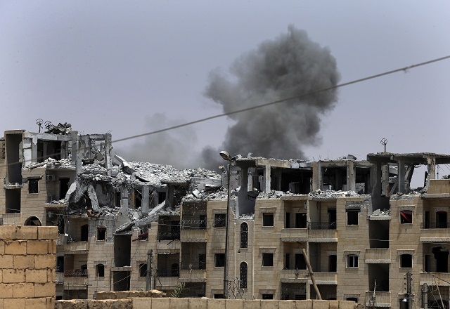От въздуха: Дамаск наруши собственото си примирие