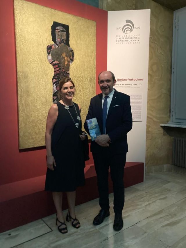 С творба на Иван Вукадинов Ватиканските музеи отбелязват 50 г. от създаването на Колекцията за модерно и съвременно изкуство (ВИДЕО)