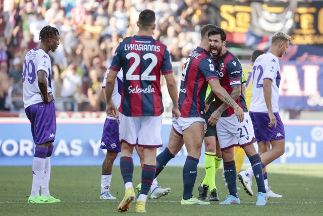  Болоня с първа победа в Серия А след поврат за три минути против Фиорентина 