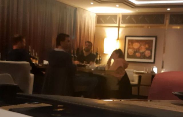 Гришо и Лолита празнуват в елитен столичен ресторант (СНИМКИ)