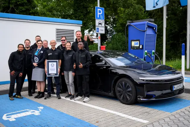 Подробности за електромобила Lucid Air Grand Touring, който постави нов световен рекорд за пробег с едно зареждане | интерФакти.БГ Подробности за електромобила Lucid Air Grand Touring, който постави нов световен рекорд за пробег с едно зареждане
