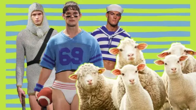 Модно ревю в Съединени американски щати показа дрехи от вълната на гей кочове