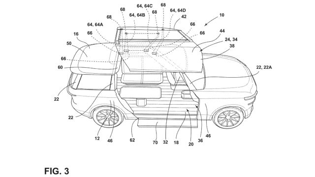 Ford патентова SUV с врата като на Model X