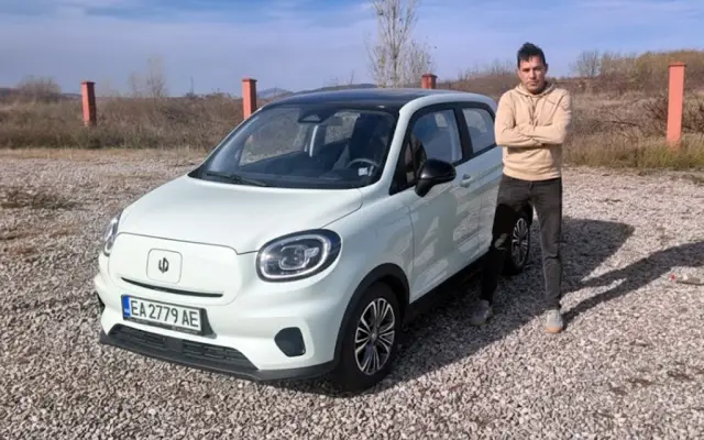 We tested the cheapest electric car in Bulgaria 
