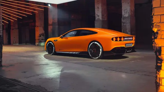 Подробно за Mercedes-AMG GT XX: 1360 к.с. и зареждане за пет минути