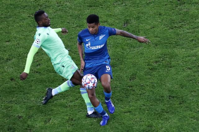  Лацио се добра до точка против Зенит в Шампионската лига 