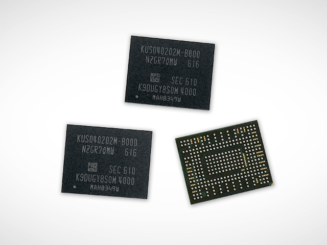 512-гигабайтов SSD колкото пощенска марка