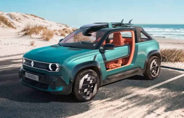 Renault 4 вече е истинско 4x4 на ток