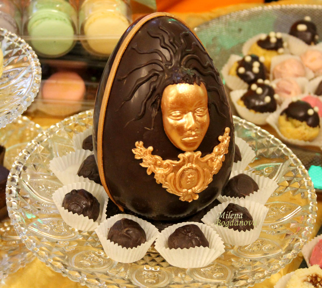 Шедьоври от ... шоколад (СНИМКИ)