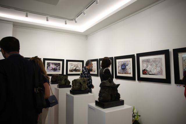 Вежди Рашидов представи изложба на най-новите си картини (СНИМКИ)