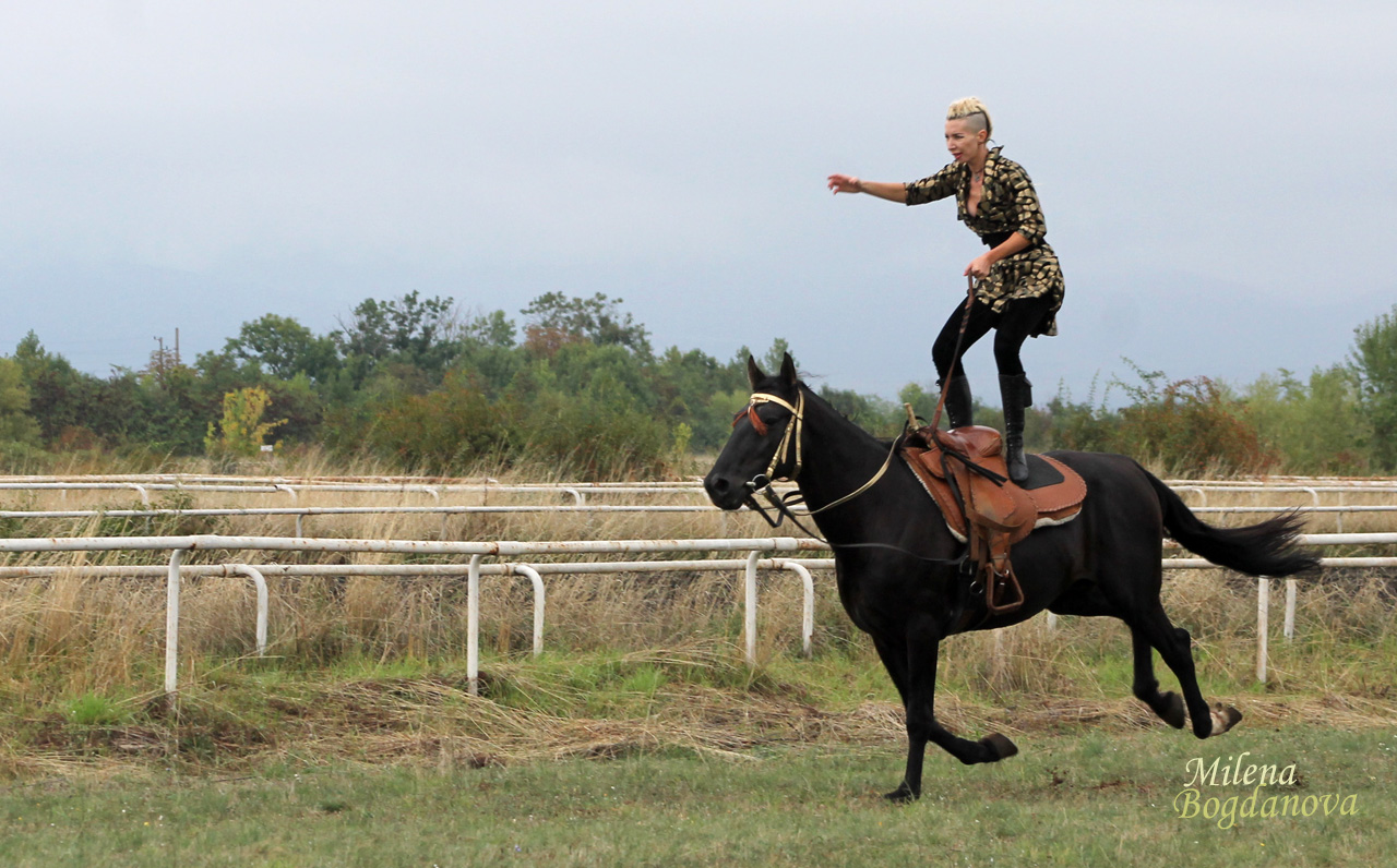 Коне и мотори в моден танц (СНИМКИ)