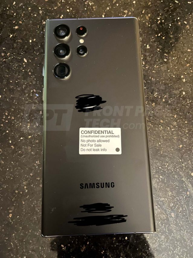 „Изтекоха“ снимки на новия Samsung Galaxy S22 Ultra