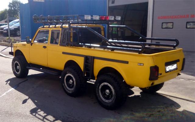  Продават на ниска цена шестколесна Niva 