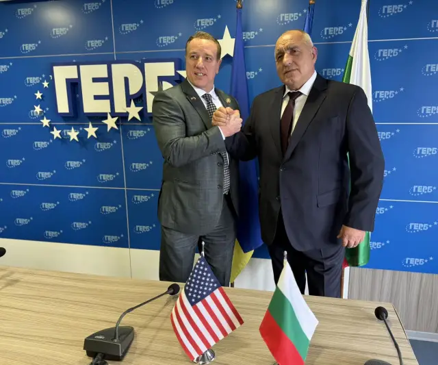 Бойко Борисов пред конгресмена Пат Фалън: Стратегическото партньорство между България и САЩ е ключово