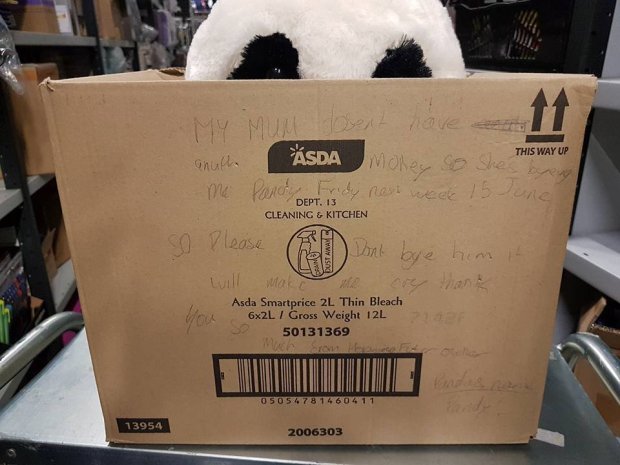 Да скриеш последната панда в кутия с послание (СНИМКИ)