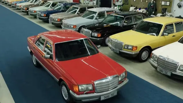 Продава се най-голямата частна колекция от Mercedes-Benz S-класи в Европа