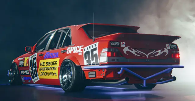 Култовата S-класа W140 влезе в странен дрифт режим