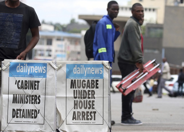 Мугабе: Аз съм законният лидер, няма да се оттегля (СНИМКИ)