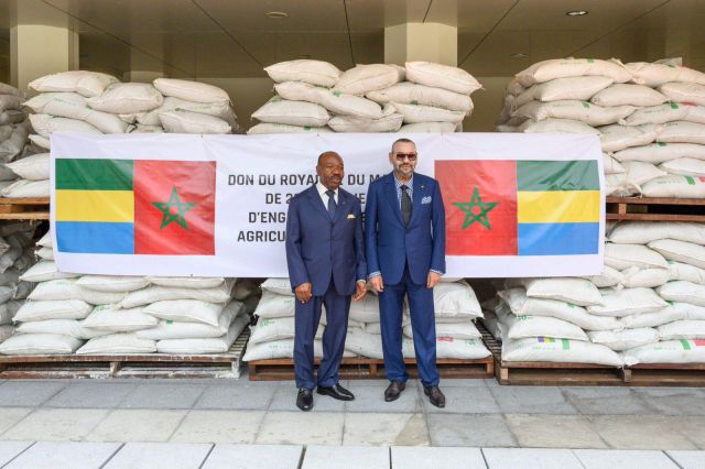 Кралство Мароко дарява торове на Република Габон