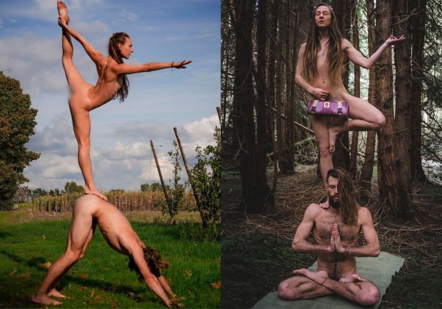 Влюбена двойка обикаля по света чисто гола (СНИМКИ) | ФАКТИ.БГ Влюбена двойка обикаля по света чисто гола (СНИМКИ)