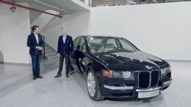 Прототип на BMW от 90-те показва, че големите „бъбреци“ не са новост
