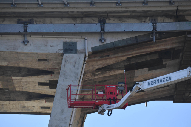 Мостът в Генуа ще бъде готов през 2020 г. (СНИМКИ)