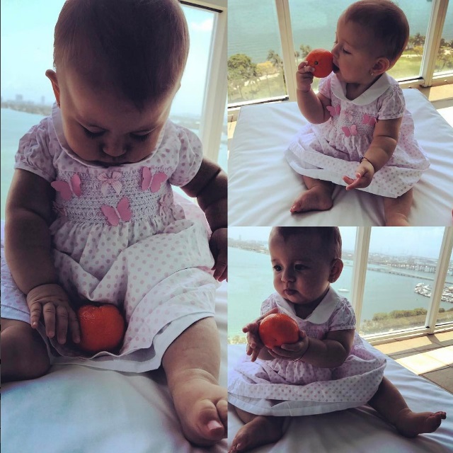 Мика Стоичкова показа 7-месечната Миа (СНИМКА)