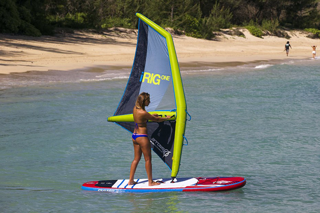 Надуваем уиндсърф