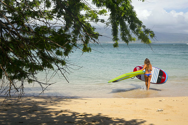 Надуваем уиндсърф