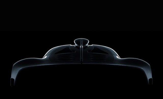 Eто я предницата на хипермашината на Mercedes-AMG  - Project One