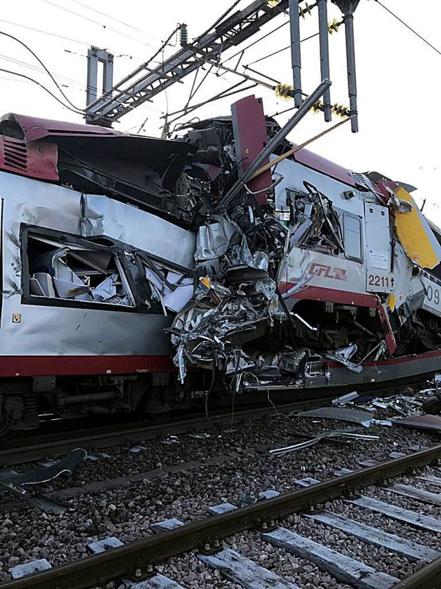 Тежка влакова катастрофа в Люксембург