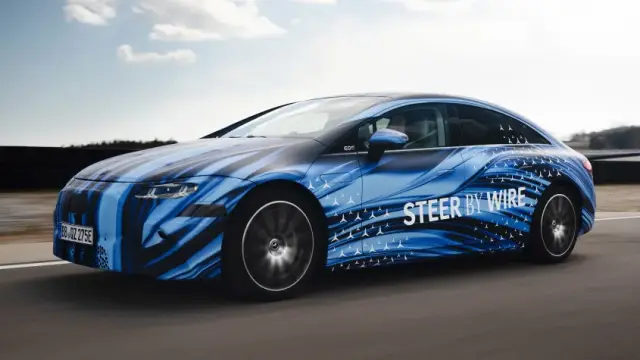 Новите Mercedes-и няма да имат физическа връзка сред кормилото и гумите