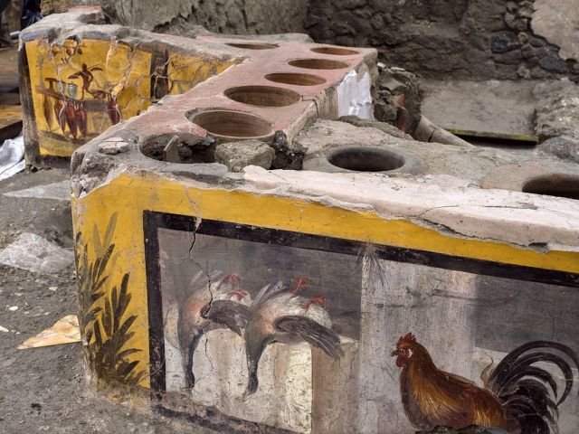  Откриха античен снек бар в Помпей 