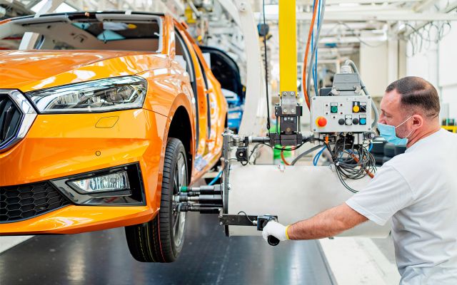  Skoda започва производството на новата Fabia 