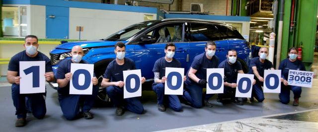 Милионното Peugeot 3008 слезе от поточната линия на завода в Сошо 