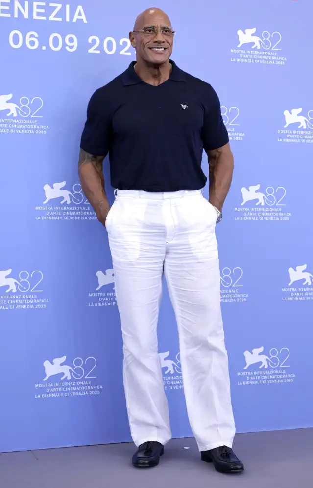 Дуейн "Скалата" Джонсън се появи драстично отслабнал на кинофестивала във Венеция (СНИМКИ)