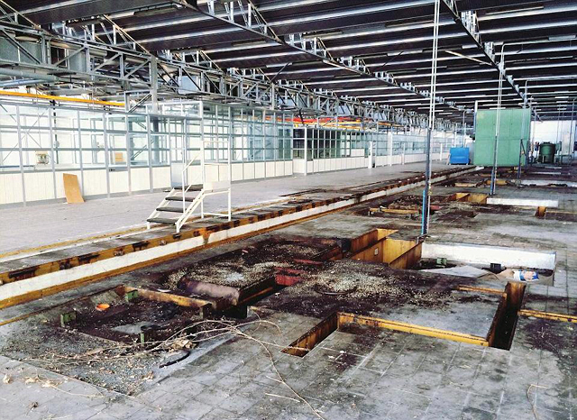 Изоставената фабрика на Bugatti