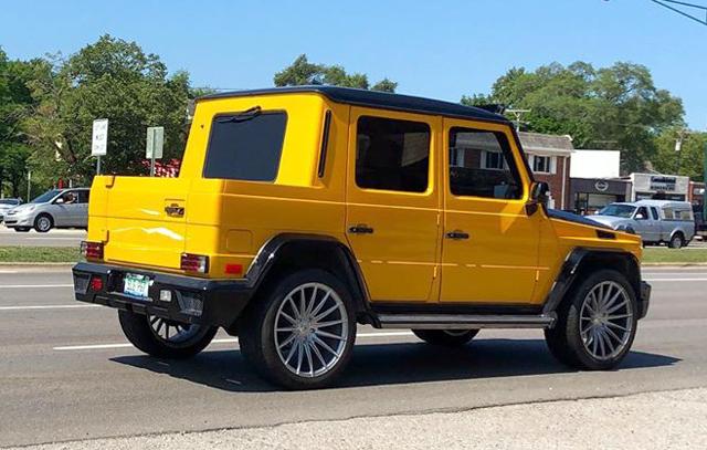  Превърнаха G-Klasse в чудноват пикап 