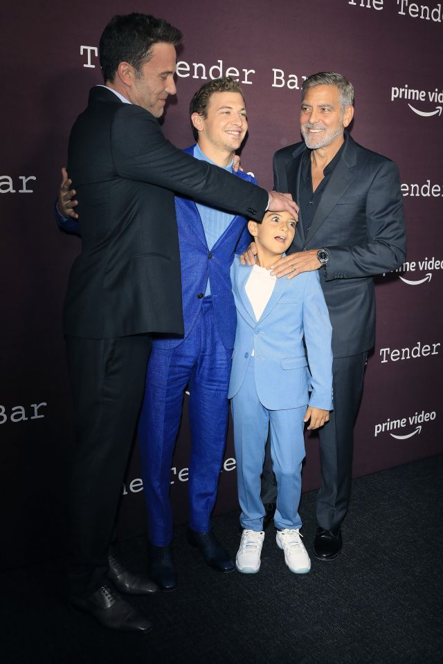 Джордж Клуни и Амал заедно на премиерата на новия му филм