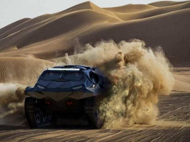  Украинци сътвориха хибриден танк амфибия с мощ 2 500 конски сили (ВИДЕО) 