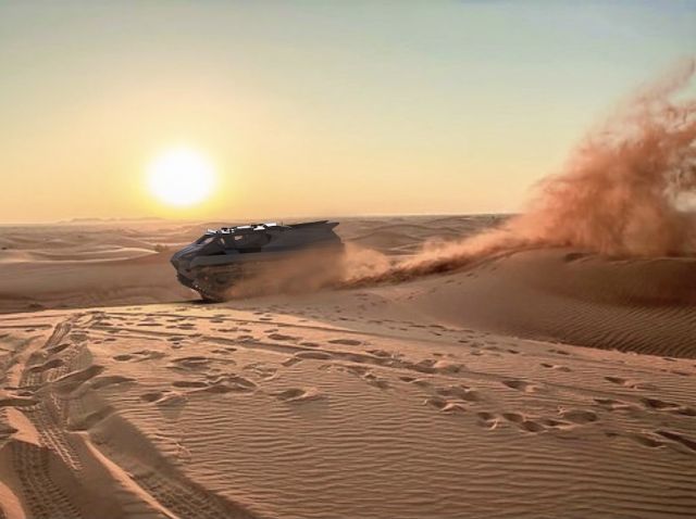  Украинци сътвориха хибриден танк амфибия с мощ 2 500 конски сили (ВИДЕО) 