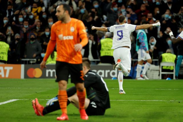  С два гола на Бензема Реал Мадрид победи Шахтьор в Шампионската лига 