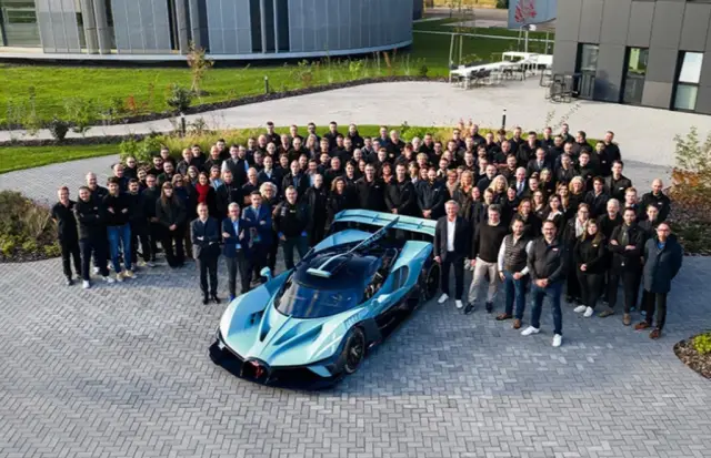 Bugatti has launched the last of its 40 Bolide hypercars 
