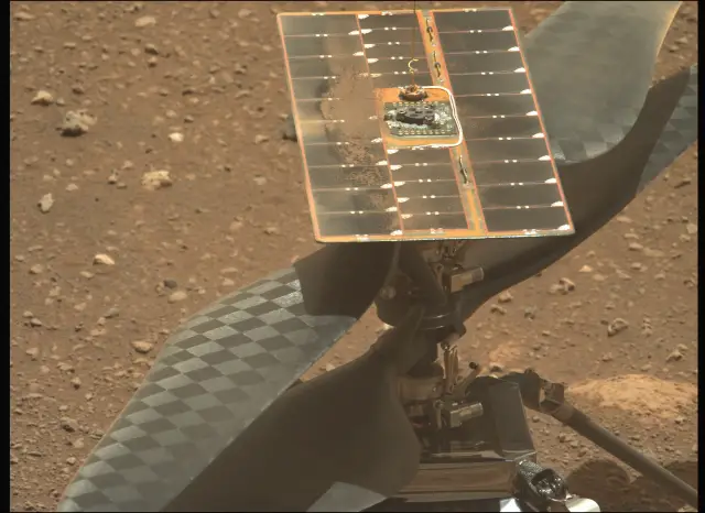 Хеликоптерът "Инджинюъти" изпрати последното си съобщение от Марс до Земята - 3