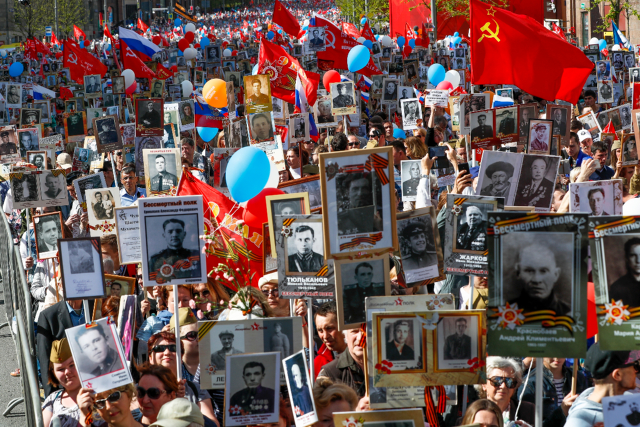 В Москва се проведе мащабно шествие на „Безсмъртния полк“