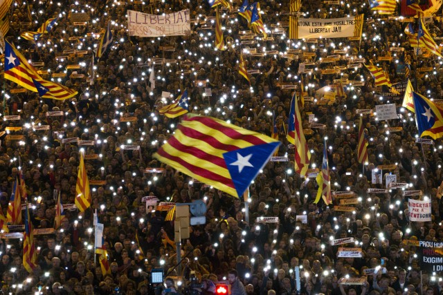 750 000 поискаха свобода за каталунските лидери