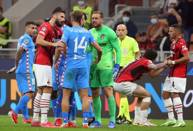  Атлетико Мадрид пречупи 10 от Милан в ШЛ 